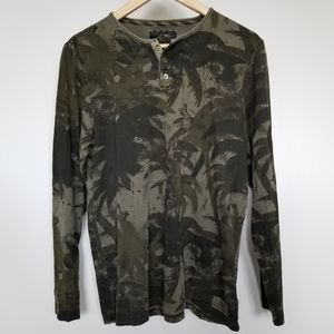 Vans Jungle Camo Henley Tee